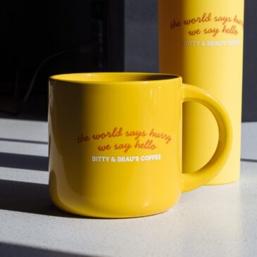 We Say Hello Mug