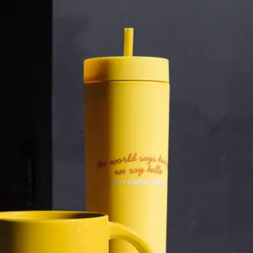 We Say Hello Tumbler